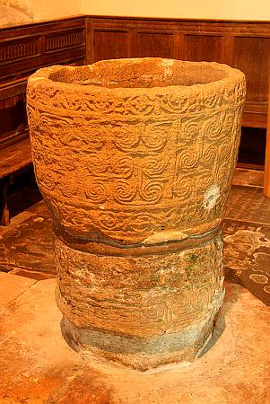 Deerhurst Priory - The Font